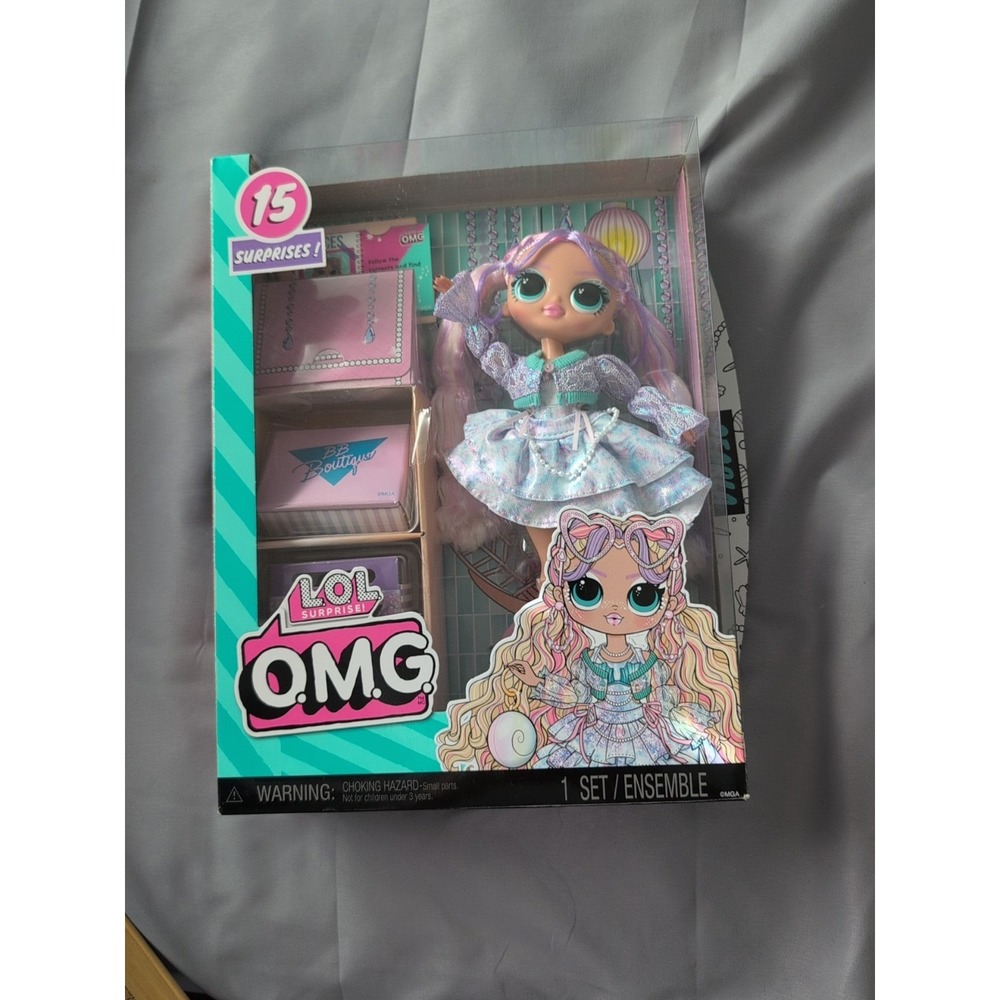 LOL Surprise OMG Pearla Fashion Doll with 15 Surprises Mermaid‎ Themed Fashions